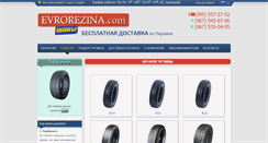 Desktop Screenshot of evrorezina.com