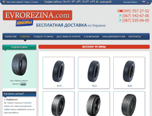 Tablet Screenshot of evrorezina.com